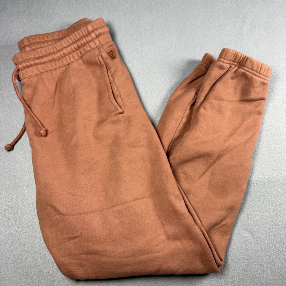 Tna Cozy Fleece Perfect Sweatpants Size M Clay Brown Joggers Aritzia
